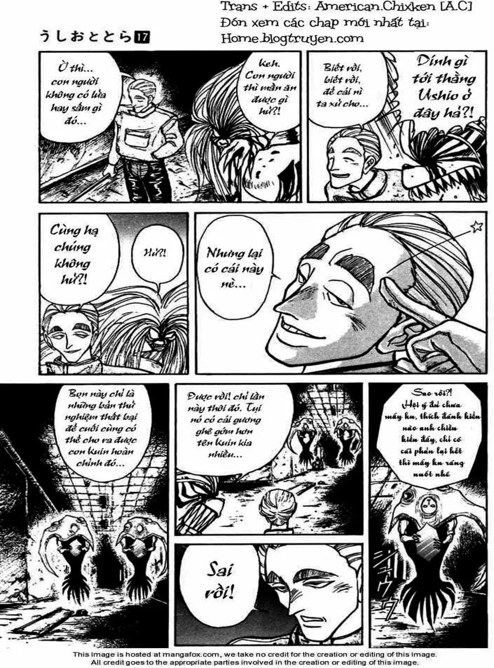 Truyện Tranh Cậu Bé Thần Giáo - Ushio And Tora trang 5