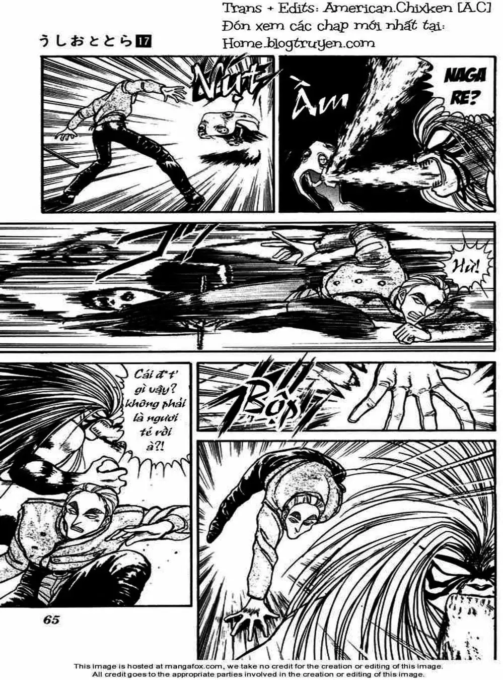 Truyện Tranh Cậu Bé Thần Giáo - Ushio And Tora trang 5