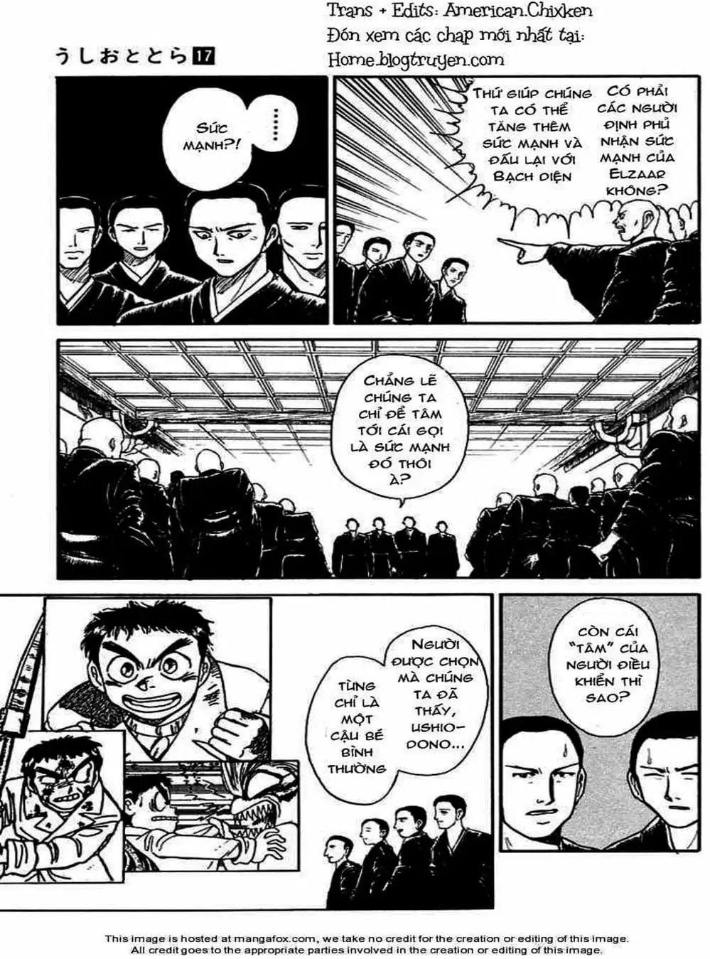 Truyện Tranh Cậu Bé Thần Giáo - Ushio And Tora trang 5