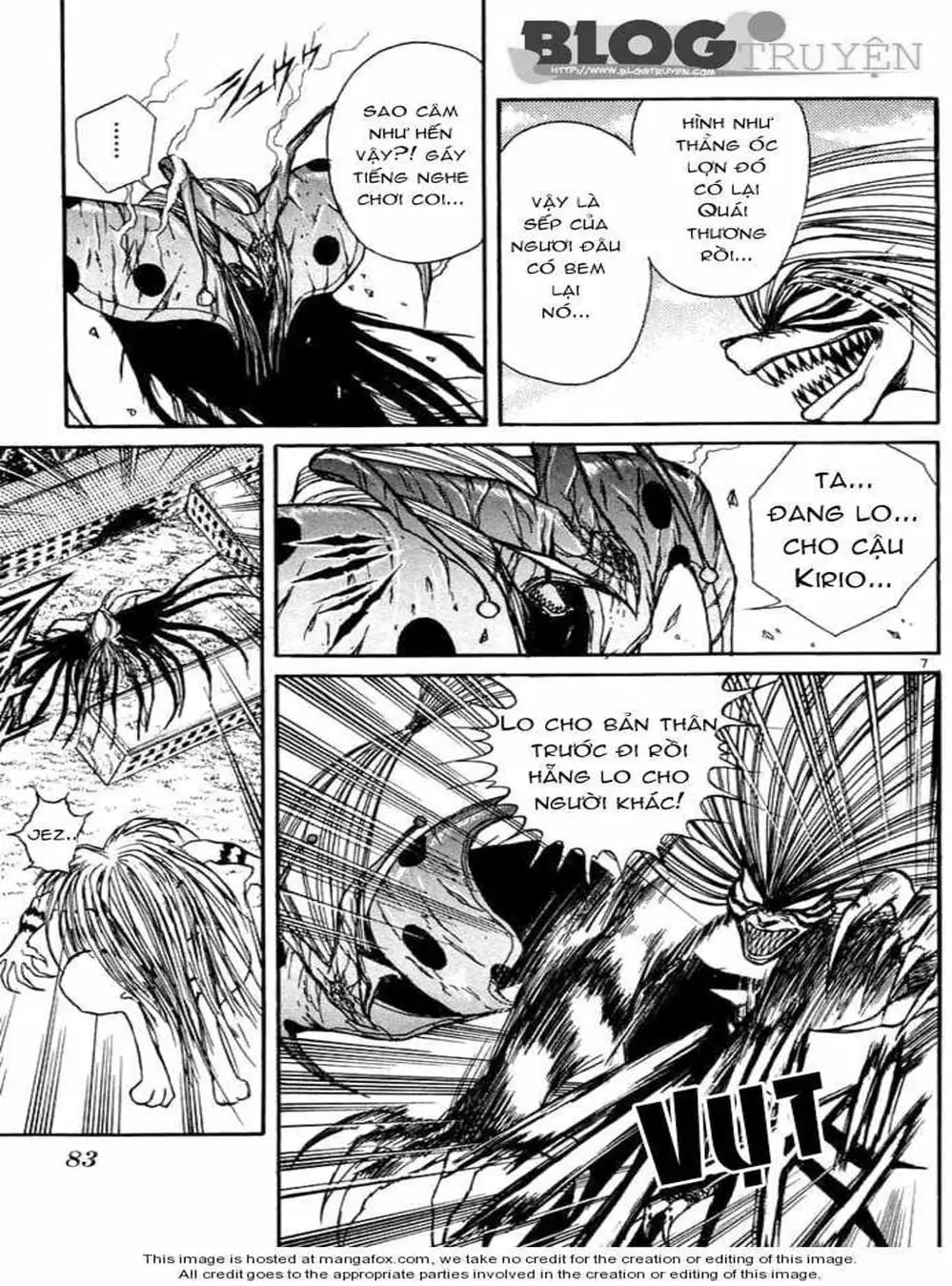 Truyện Tranh Cậu Bé Thần Giáo - Ushio And Tora trang 5