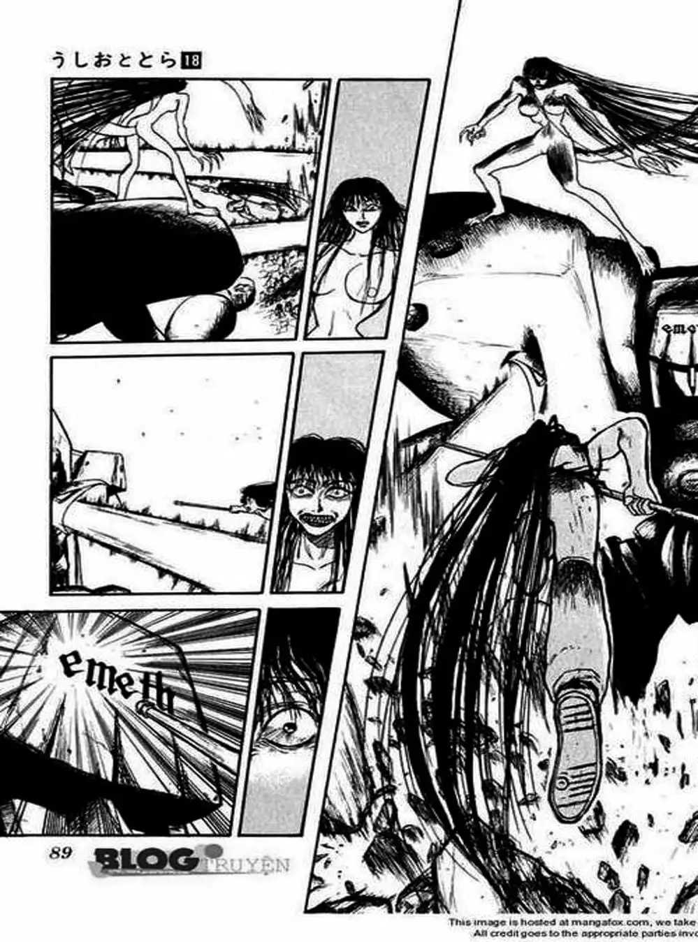 Truyện Tranh Cậu Bé Thần Giáo - Ushio And Tora trang 5