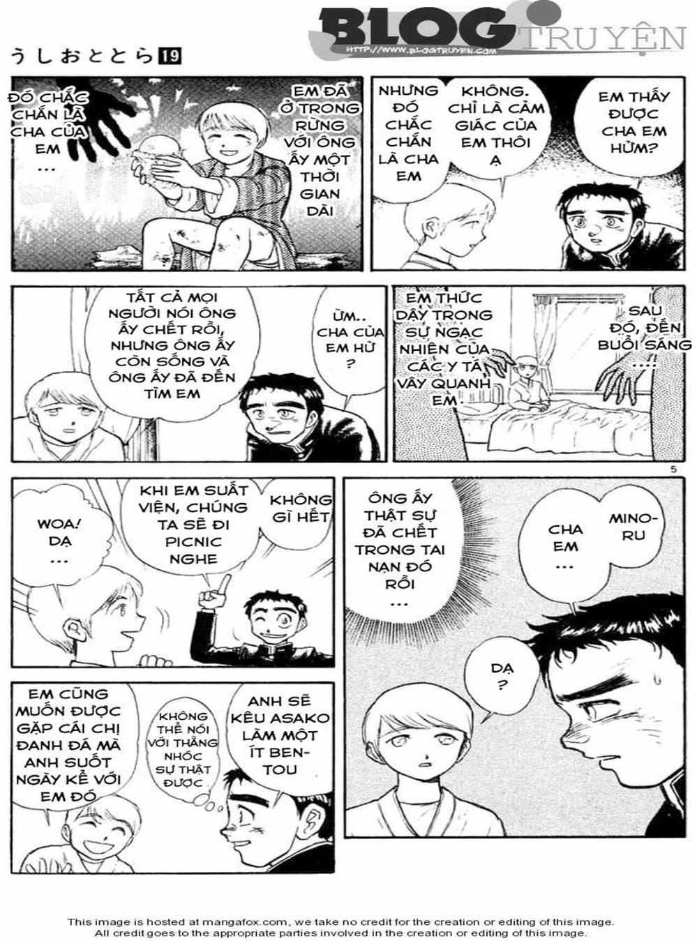 Truyện Tranh Cậu Bé Thần Giáo - Ushio And Tora trang 5