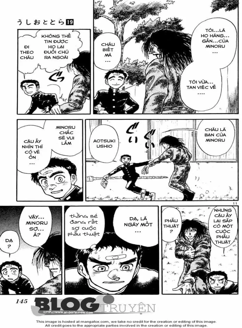 Truyện Tranh Cậu Bé Thần Giáo - Ushio And Tora trang 5