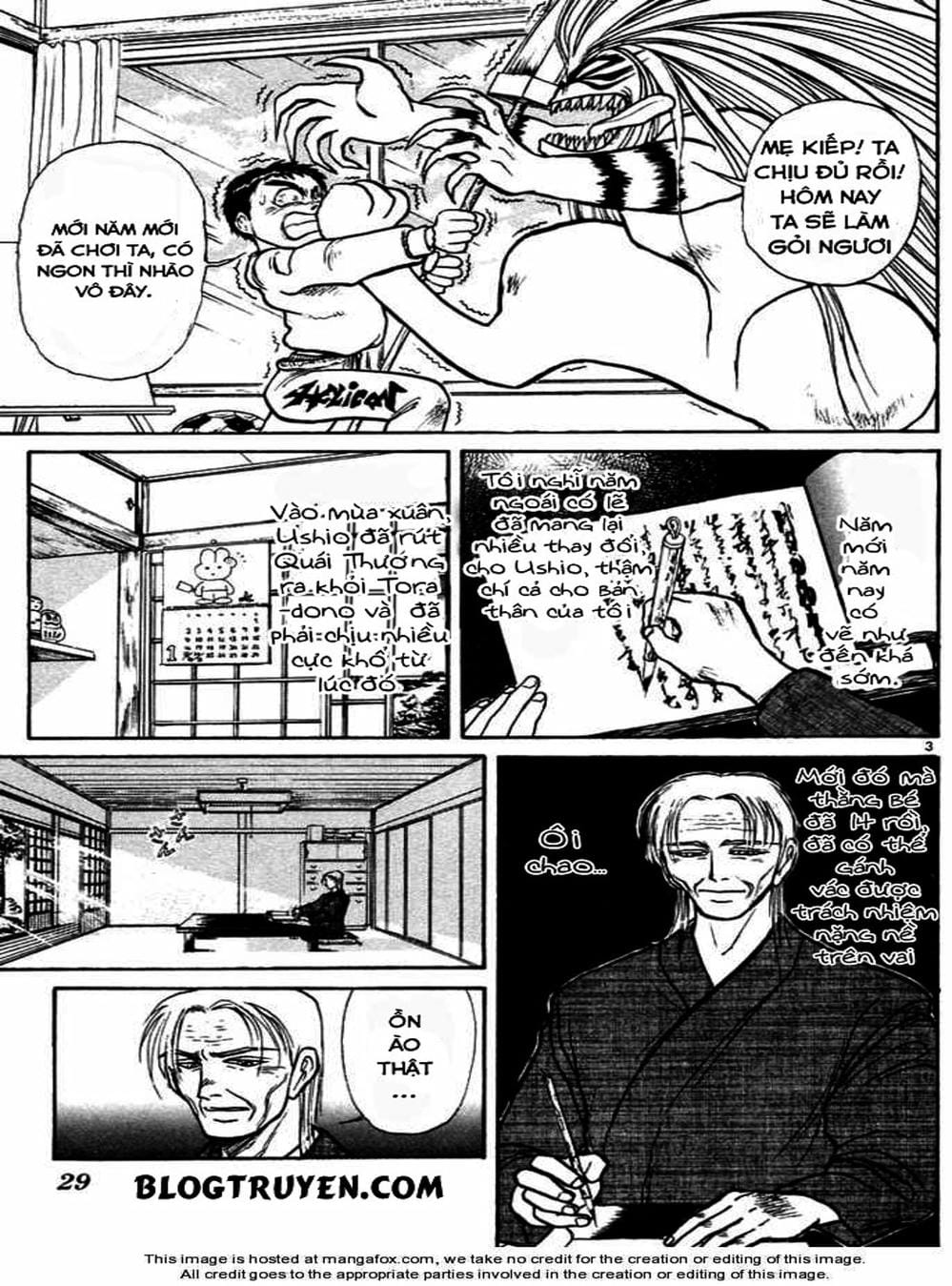 Truyện Tranh Cậu Bé Thần Giáo - Ushio And Tora trang 5