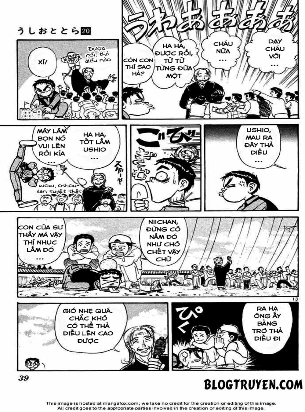 Truyện Tranh Cậu Bé Thần Giáo - Ushio And Tora trang 5