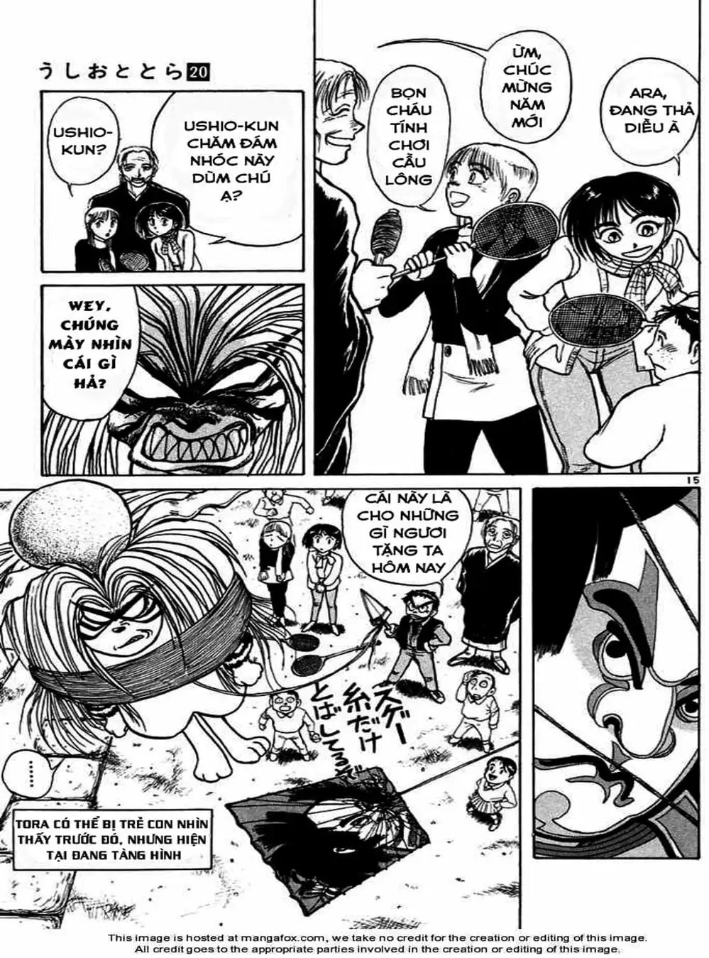 Truyện Tranh Cậu Bé Thần Giáo - Ushio And Tora trang 5