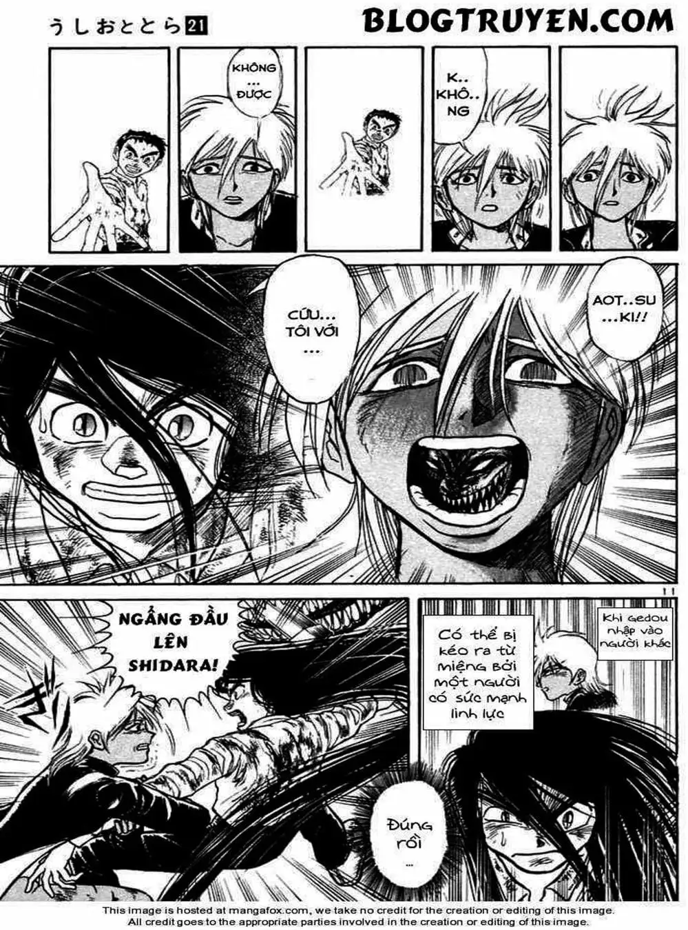 Truyện Tranh Cậu Bé Thần Giáo - Ushio And Tora trang 5