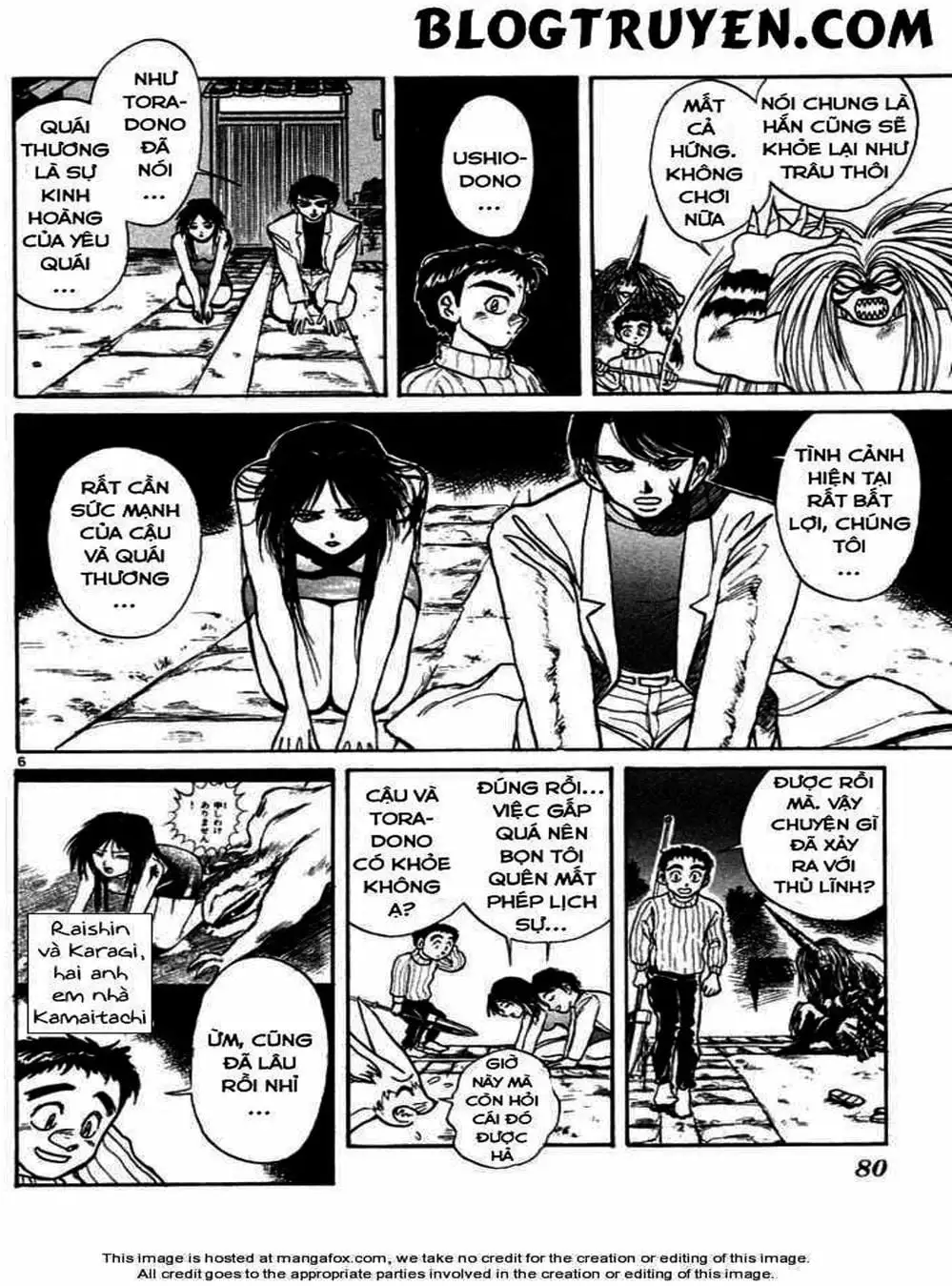 Truyện Tranh Cậu Bé Thần Giáo - Ushio And Tora trang 5