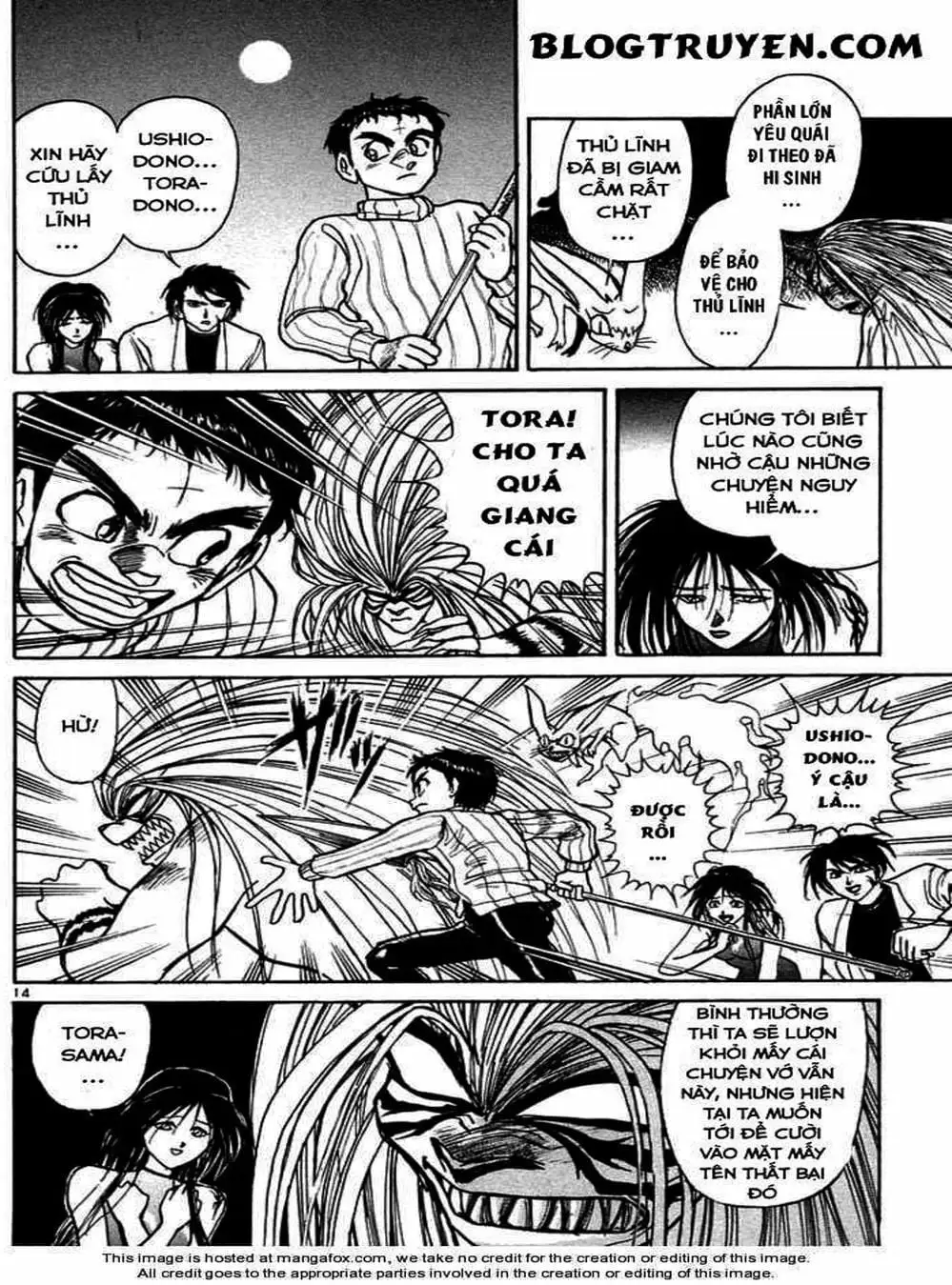 Truyện Tranh Cậu Bé Thần Giáo - Ushio And Tora trang 5