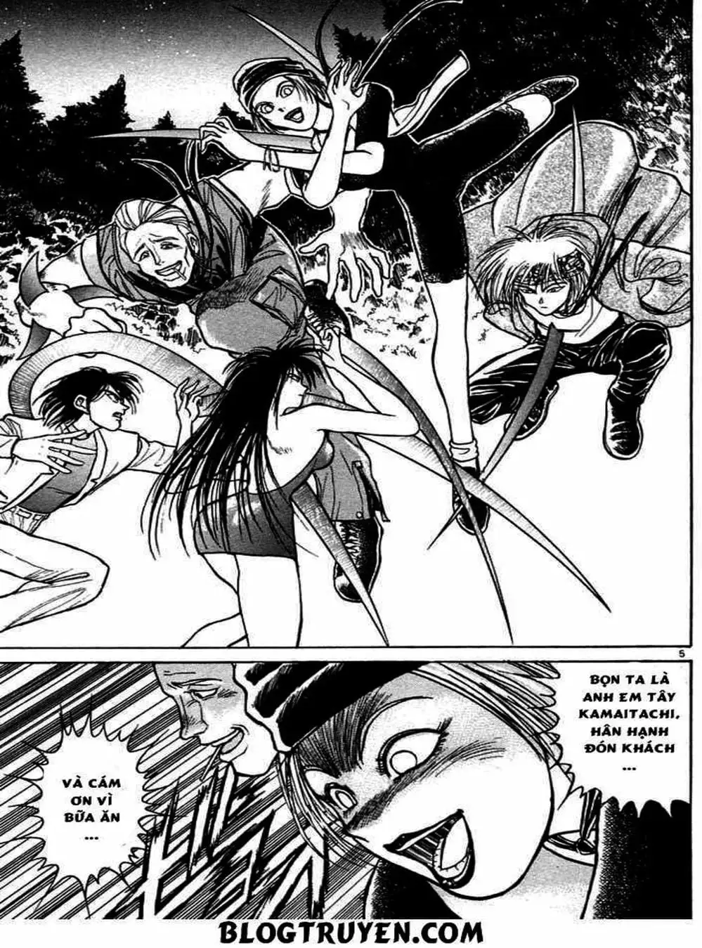 Truyện Tranh Cậu Bé Thần Giáo - Ushio And Tora trang 5