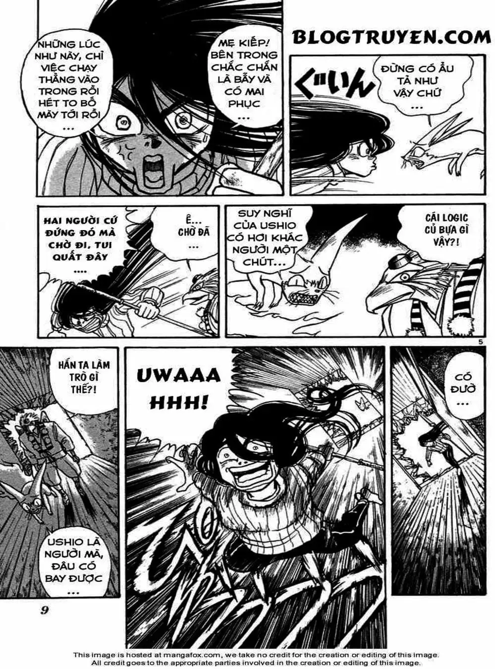 Truyện Tranh Cậu Bé Thần Giáo - Ushio And Tora trang 5