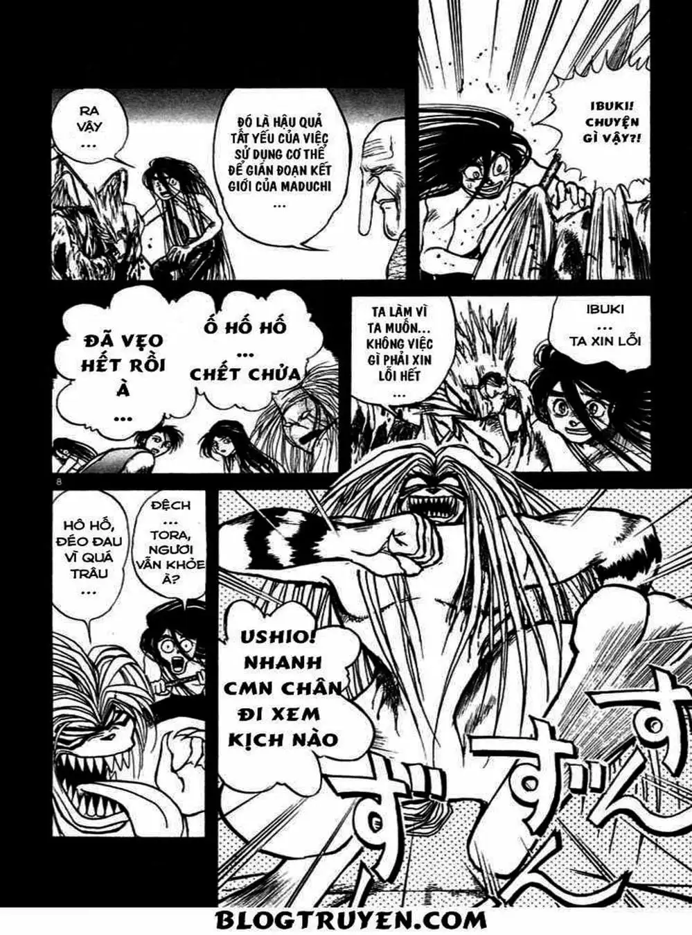 Truyện Tranh Cậu Bé Thần Giáo - Ushio And Tora trang 5