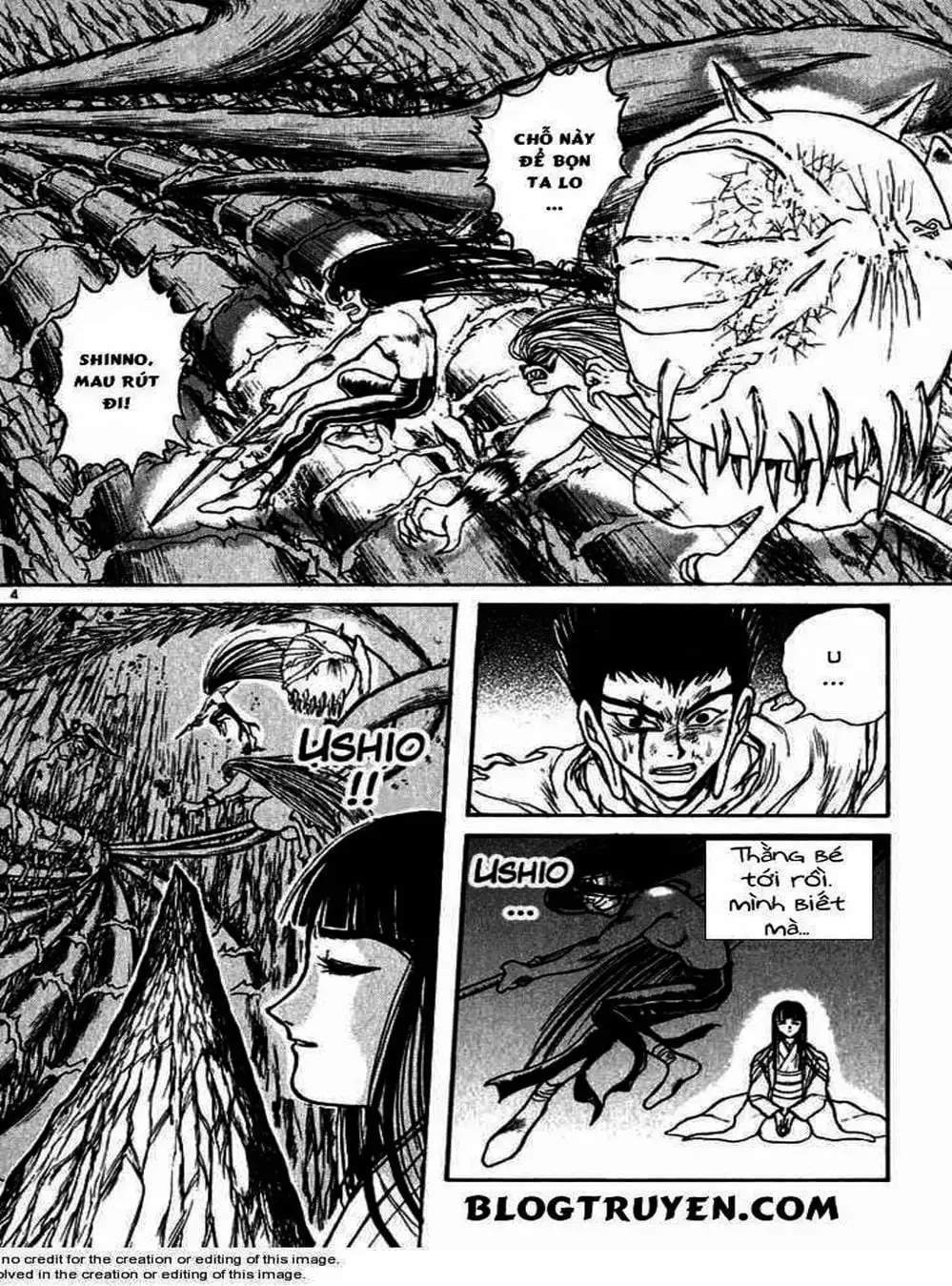 Truyện Tranh Cậu Bé Thần Giáo - Ushio And Tora trang 5
