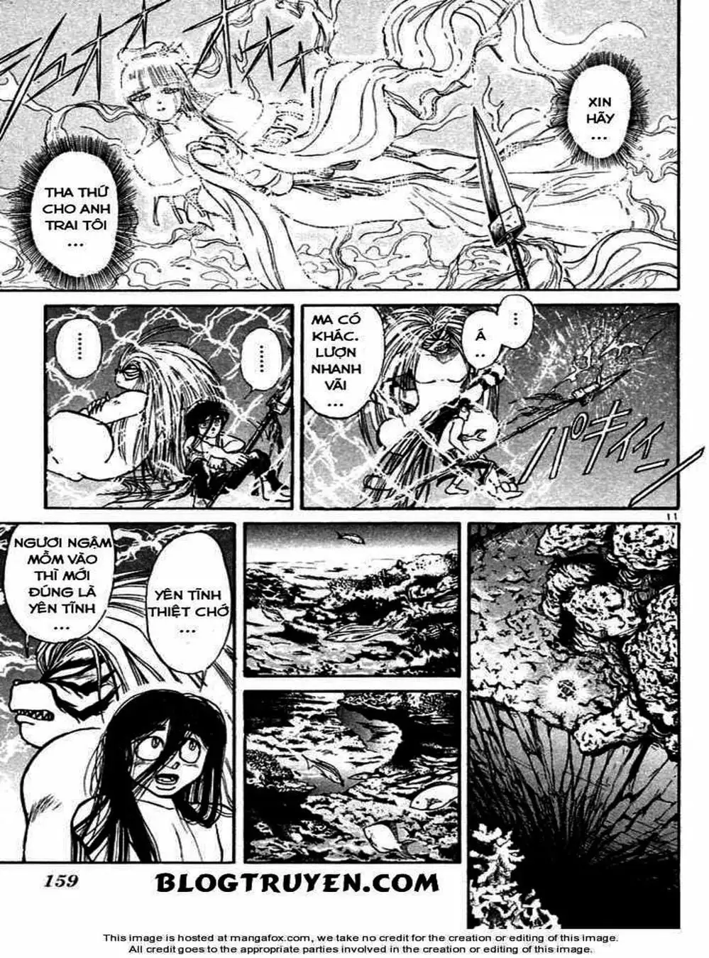 Truyện Tranh Cậu Bé Thần Giáo - Ushio And Tora trang 5