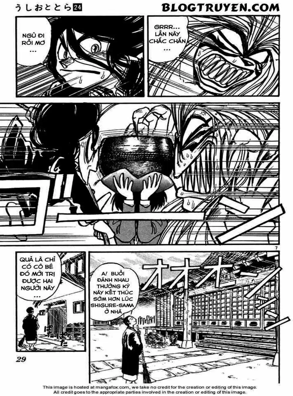 Truyện Tranh Cậu Bé Thần Giáo - Ushio And Tora trang 5