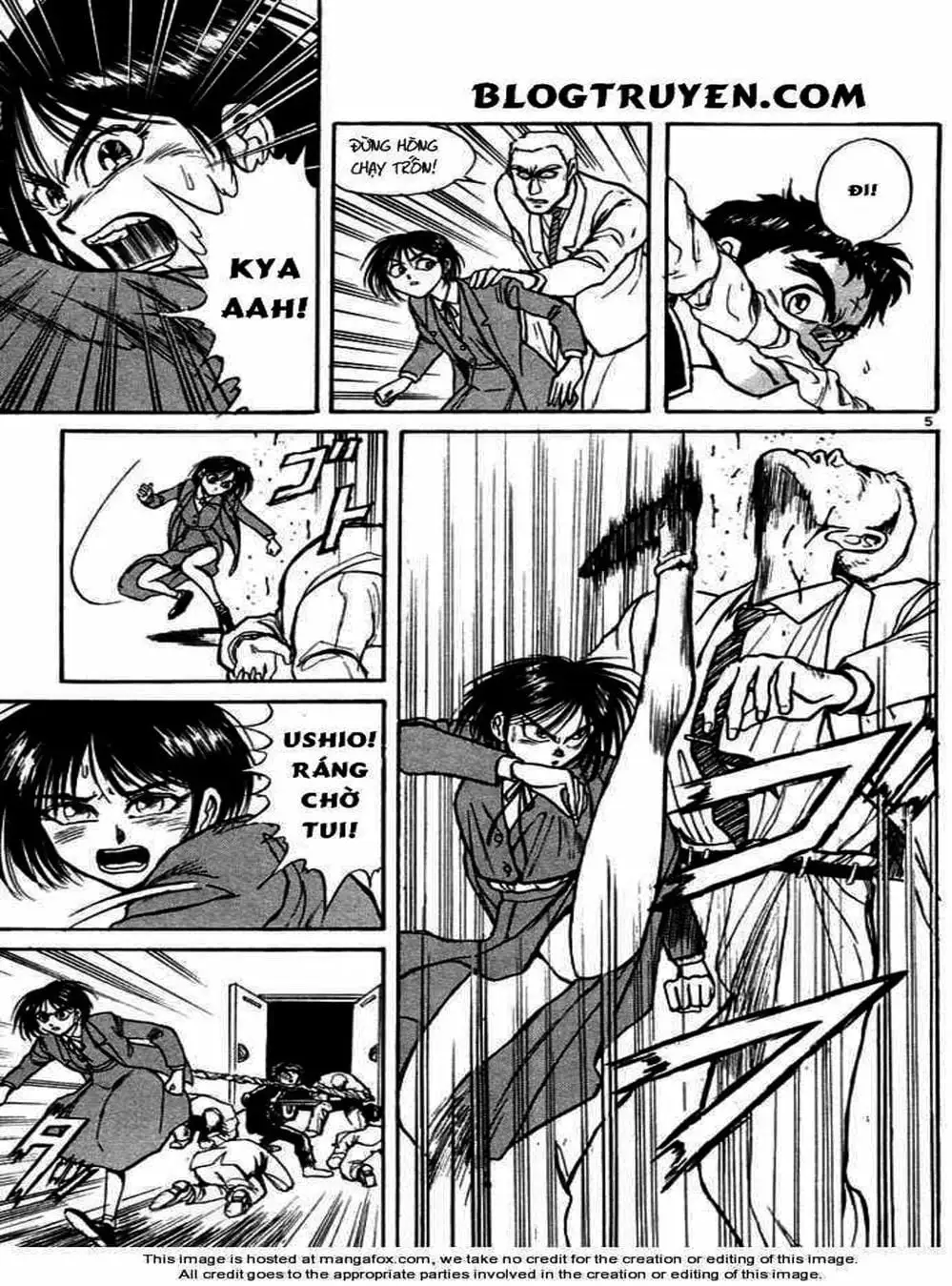 Truyện Tranh Cậu Bé Thần Giáo - Ushio And Tora trang 5