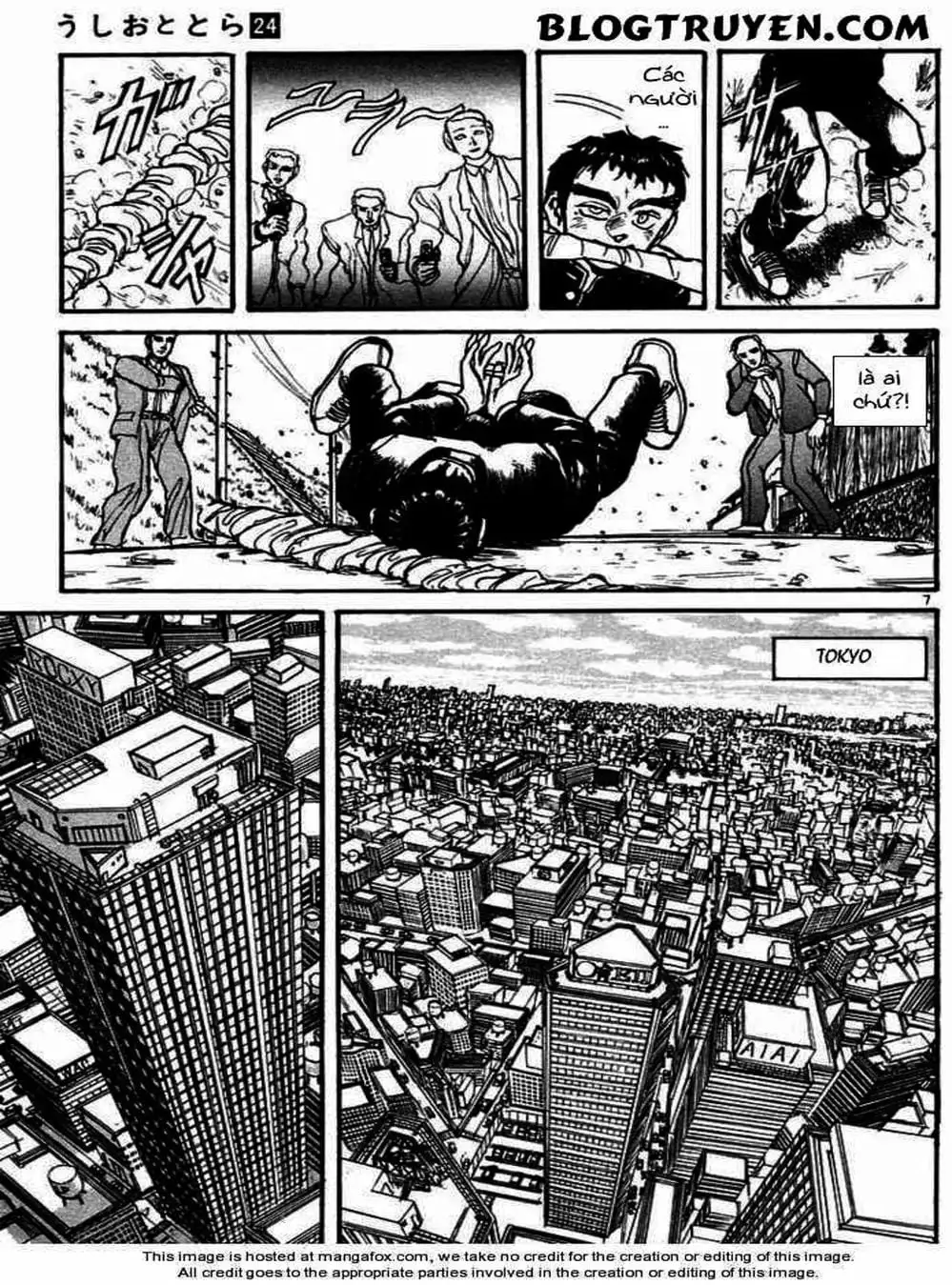 Truyện Tranh Cậu Bé Thần Giáo - Ushio And Tora trang 5