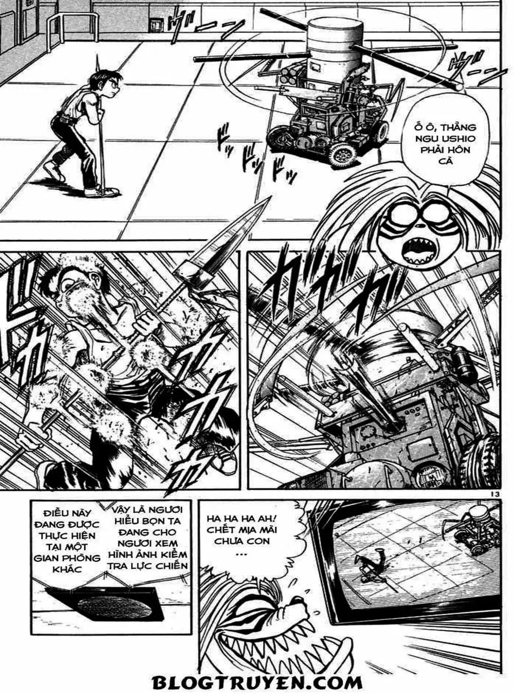 Truyện Tranh Cậu Bé Thần Giáo - Ushio And Tora trang 5