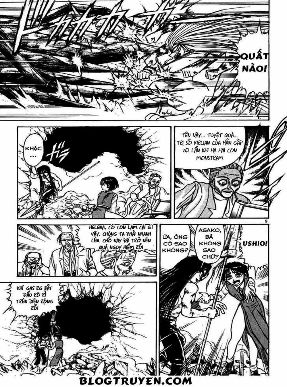 Truyện Tranh Cậu Bé Thần Giáo - Ushio And Tora trang 5