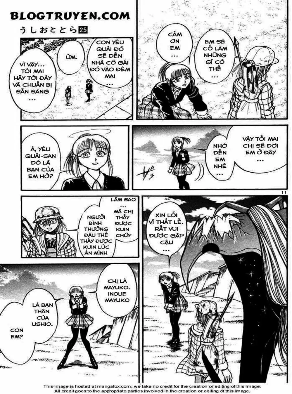 Truyện Tranh Cậu Bé Thần Giáo - Ushio And Tora trang 5