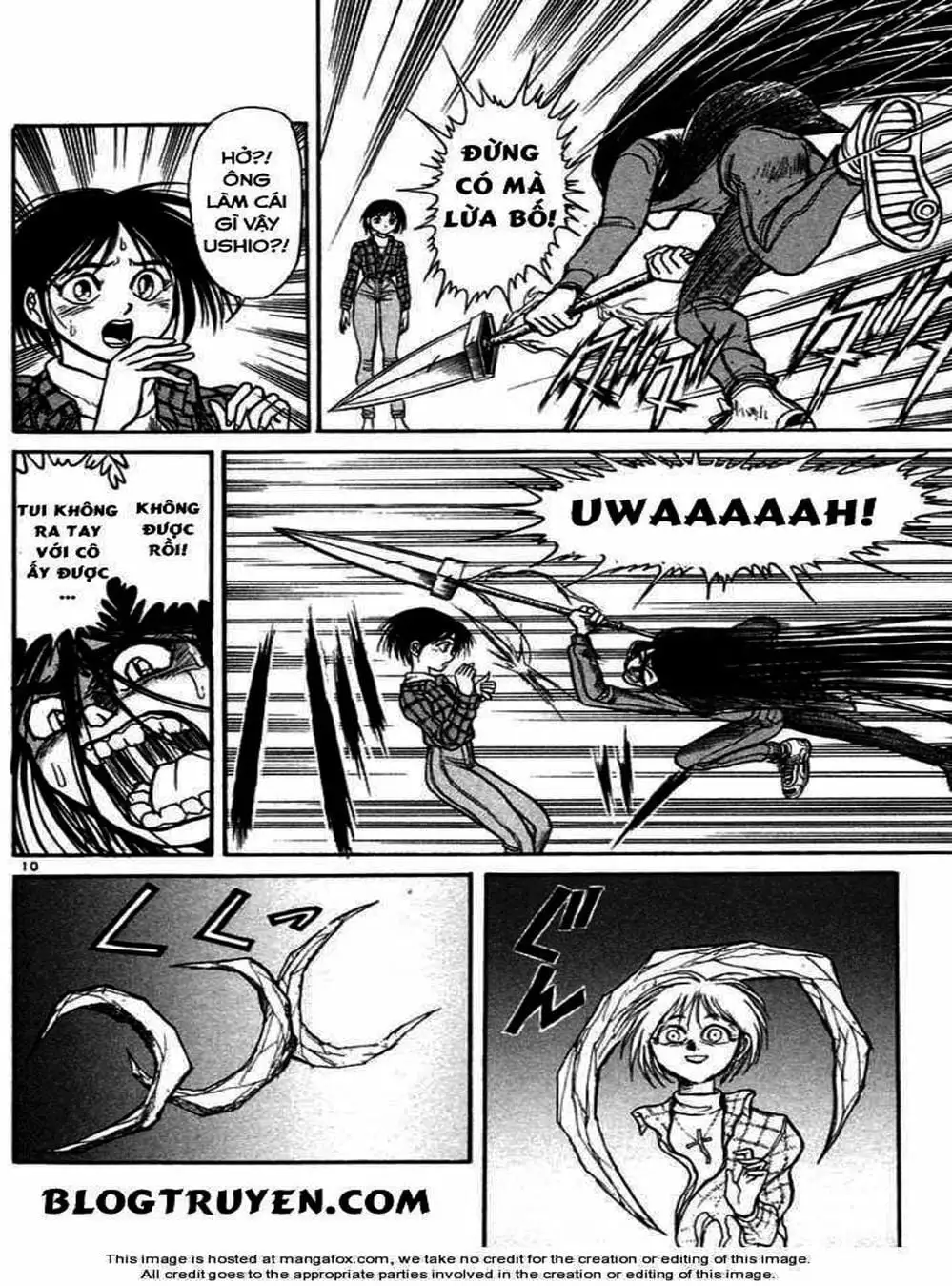 Truyện Tranh Cậu Bé Thần Giáo - Ushio And Tora trang 5