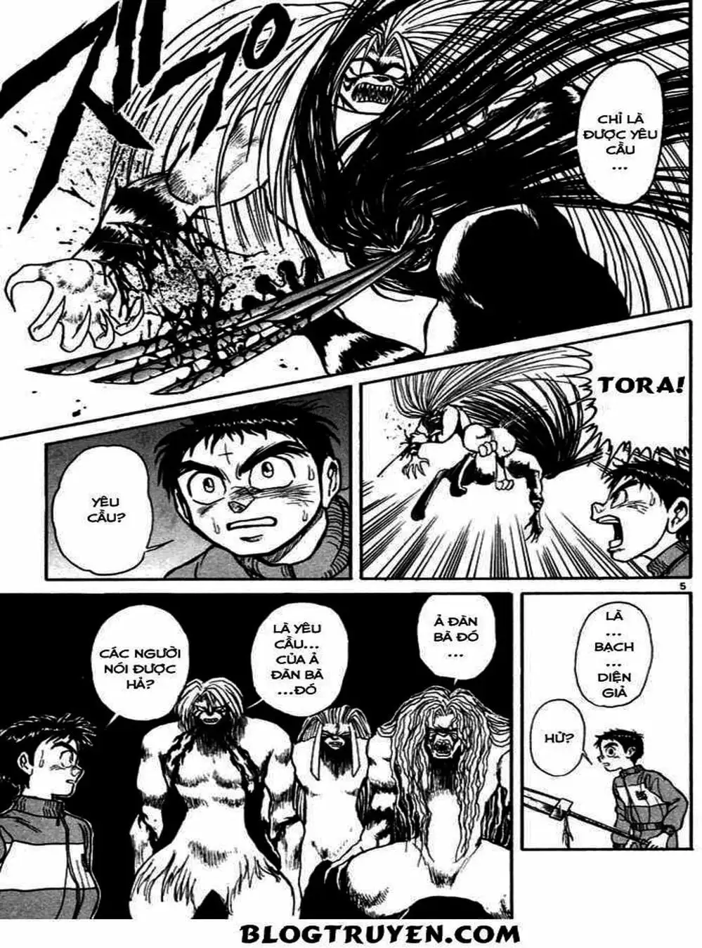 Truyện Tranh Cậu Bé Thần Giáo - Ushio And Tora trang 5