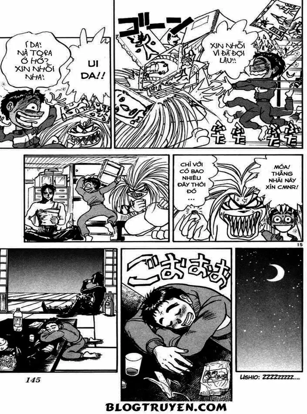 Truyện Tranh Cậu Bé Thần Giáo - Ushio And Tora trang 5