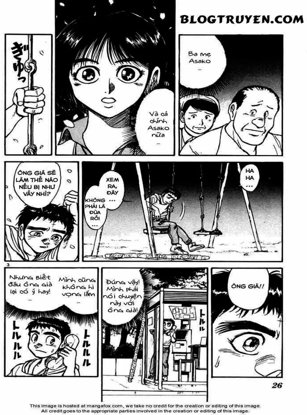 Truyện Tranh Cậu Bé Thần Giáo - Ushio And Tora trang 5