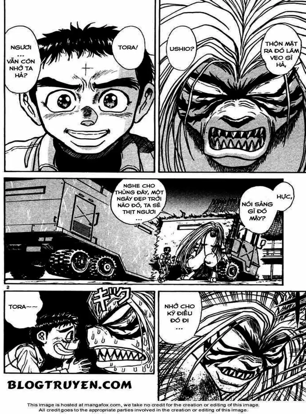 Truyện Tranh Cậu Bé Thần Giáo - Ushio And Tora trang 5