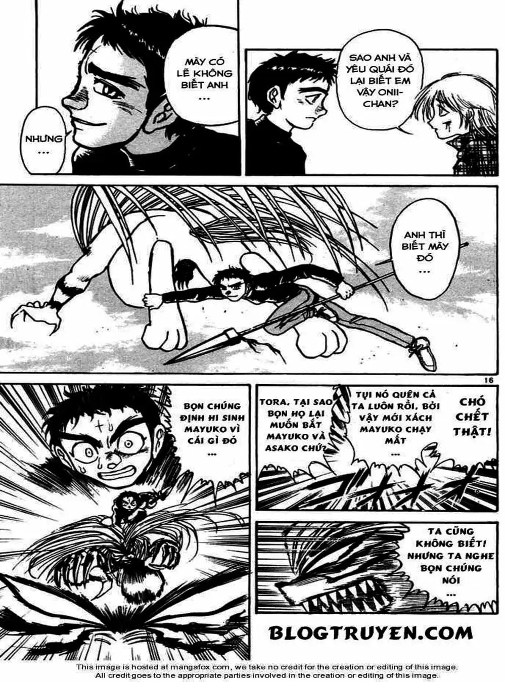 Truyện Tranh Cậu Bé Thần Giáo - Ushio And Tora trang 5