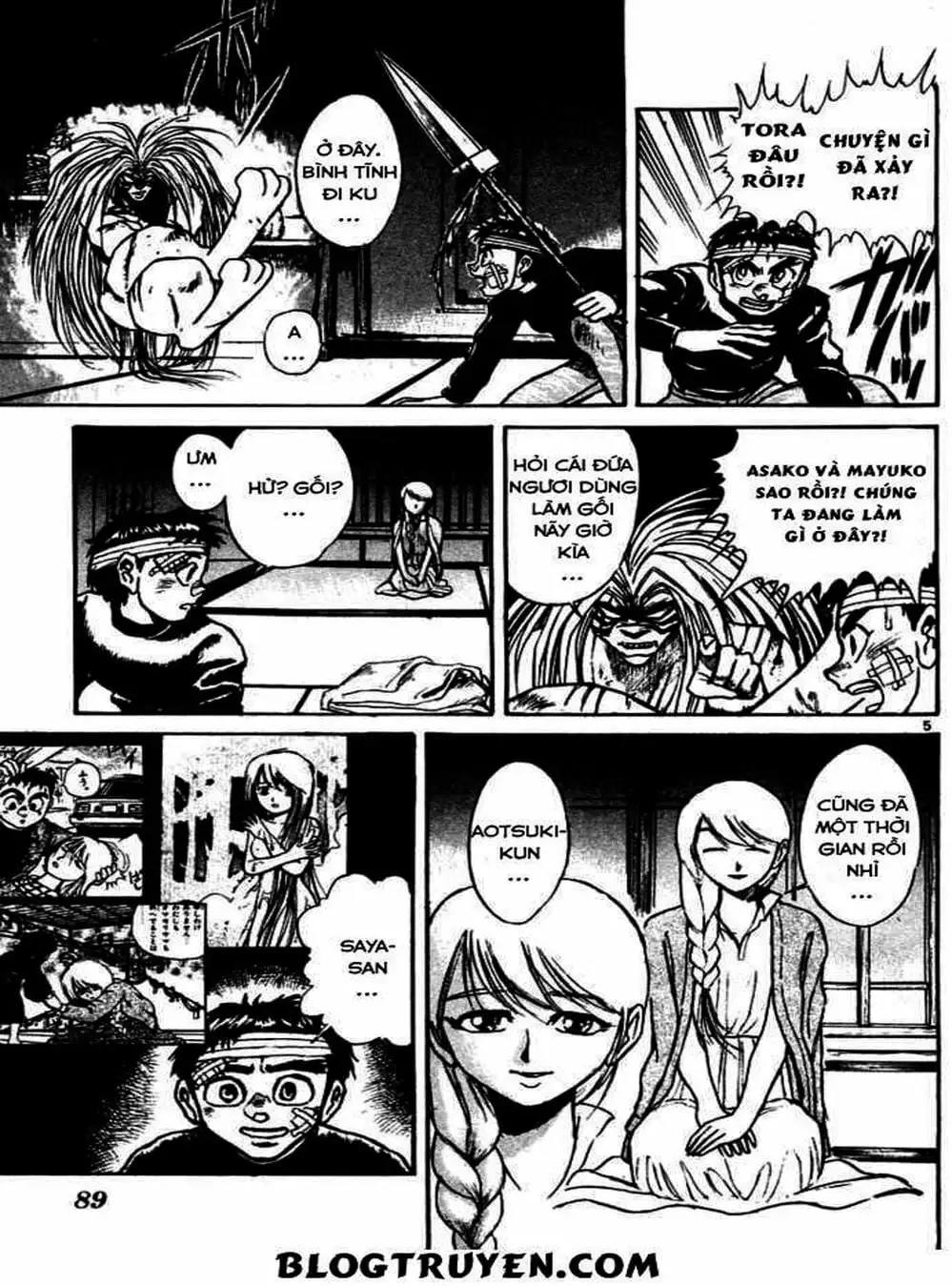 Truyện Tranh Cậu Bé Thần Giáo - Ushio And Tora trang 5