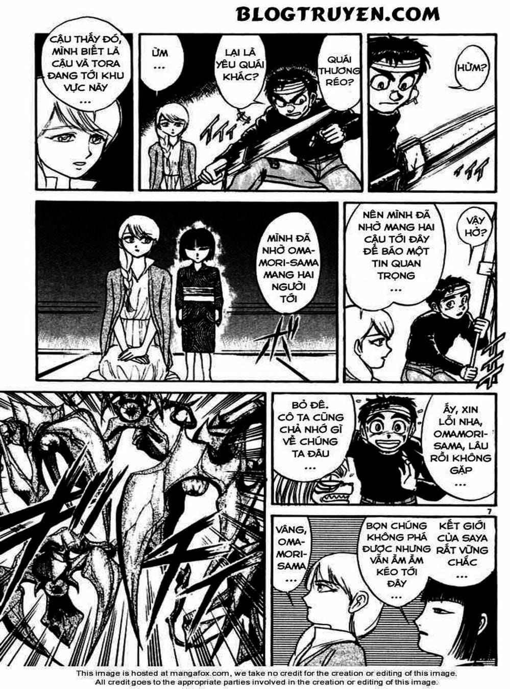 Truyện Tranh Cậu Bé Thần Giáo - Ushio And Tora trang 5