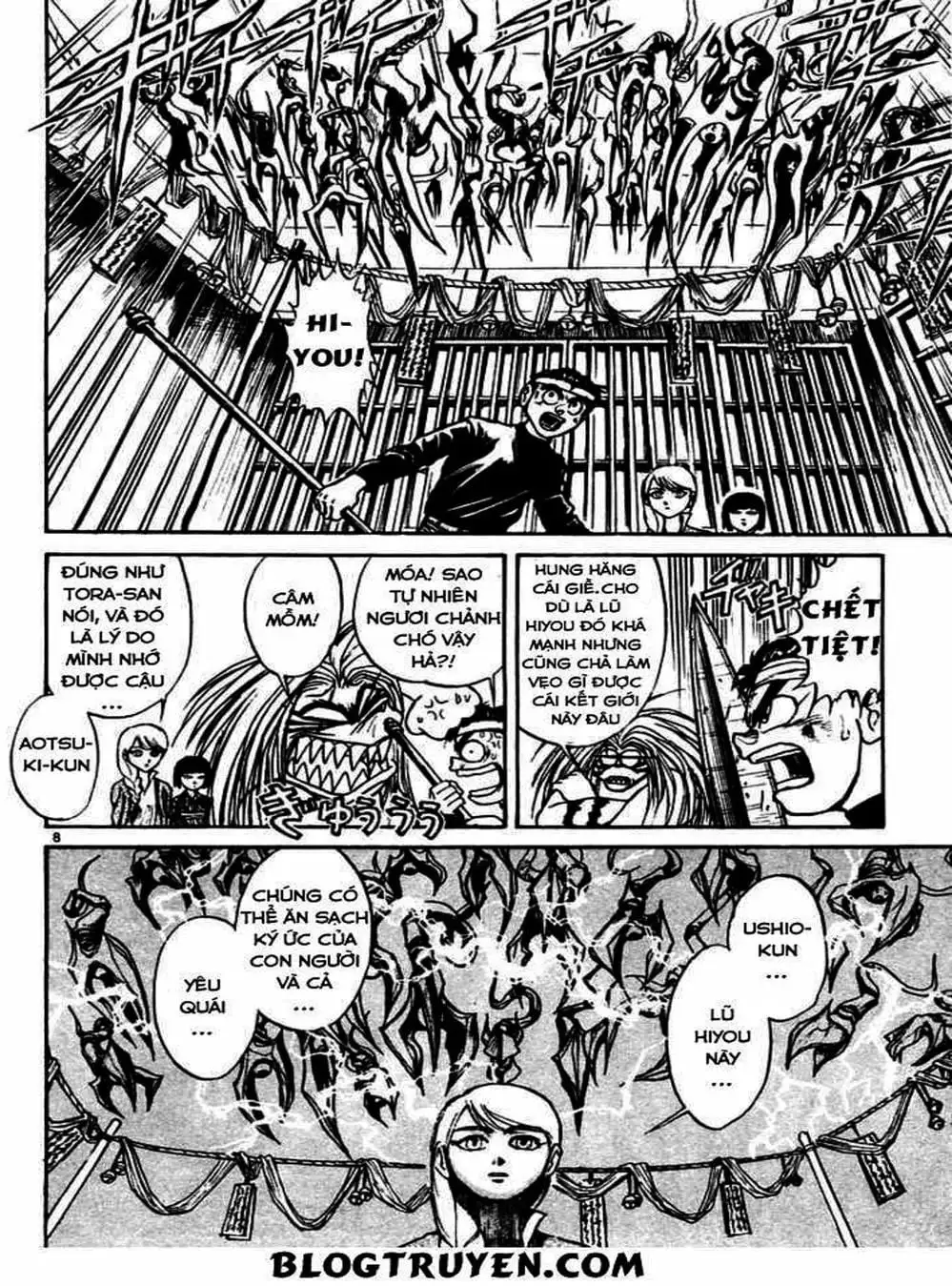 Truyện Tranh Cậu Bé Thần Giáo - Ushio And Tora trang 5