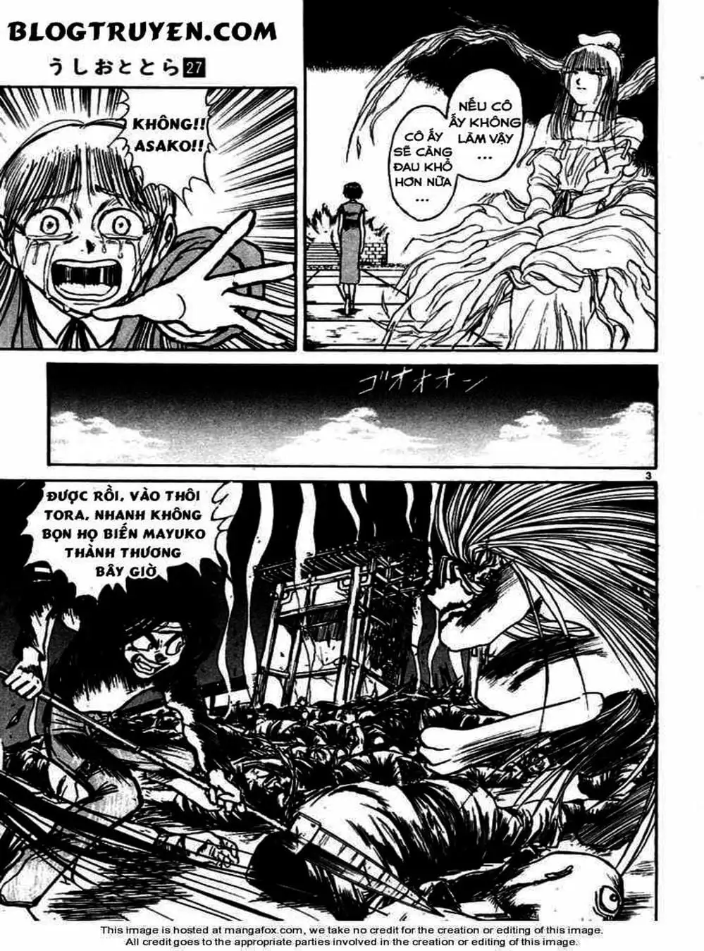 Truyện Tranh Cậu Bé Thần Giáo - Ushio And Tora trang 5