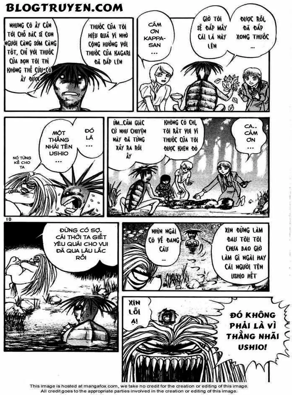 Truyện Tranh Cậu Bé Thần Giáo - Ushio And Tora trang 5