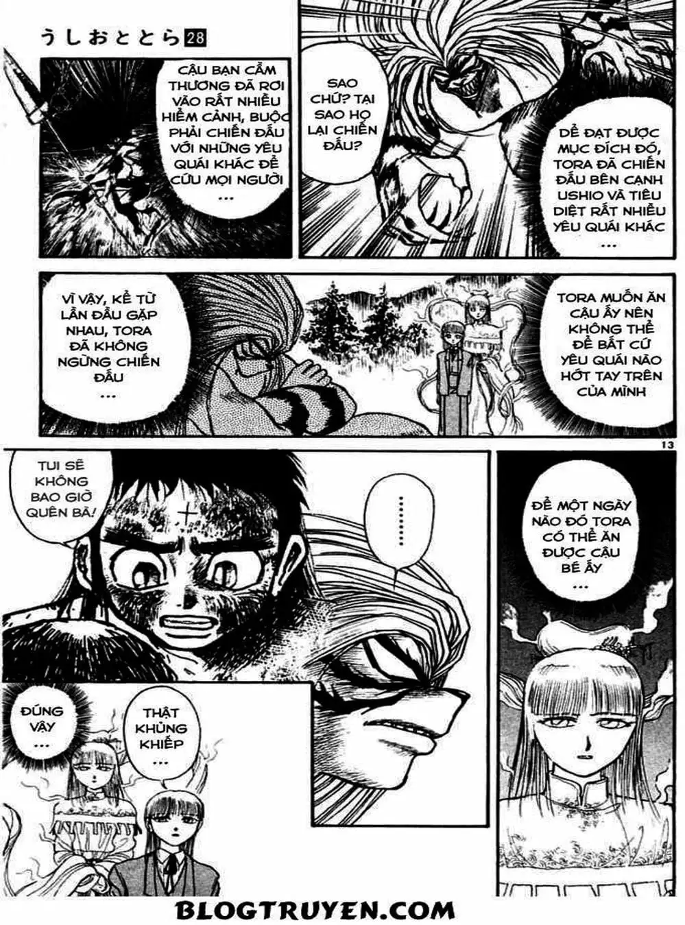 Truyện Tranh Cậu Bé Thần Giáo - Ushio And Tora trang 5