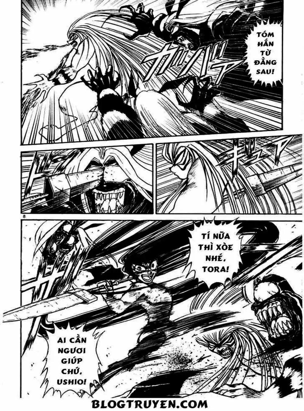 Truyện Tranh Cậu Bé Thần Giáo - Ushio And Tora trang 5