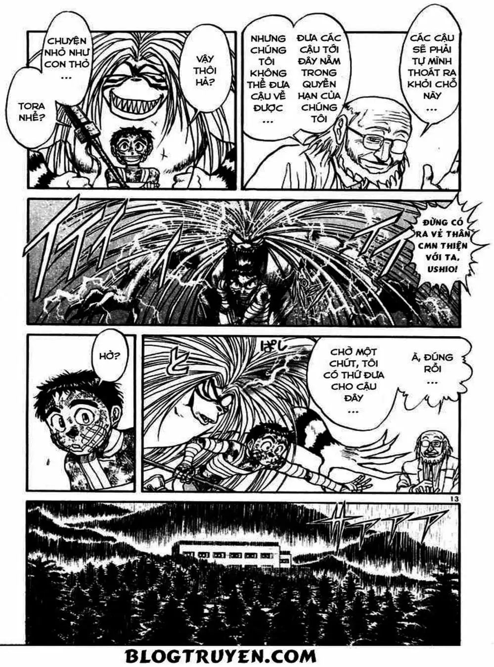 Truyện Tranh Cậu Bé Thần Giáo - Ushio And Tora trang 5