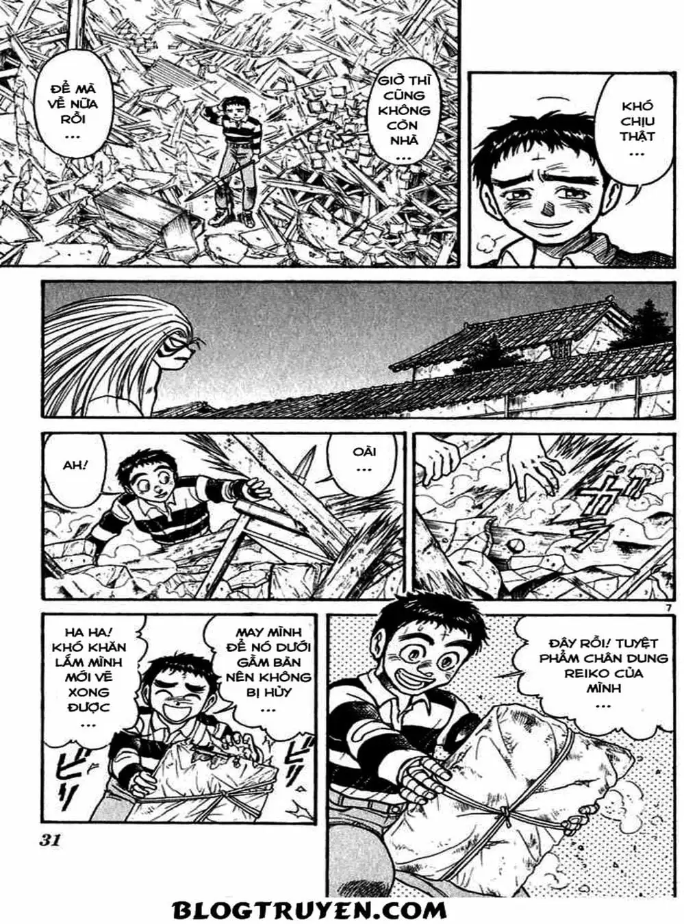 Truyện Tranh Cậu Bé Thần Giáo - Ushio And Tora trang 5