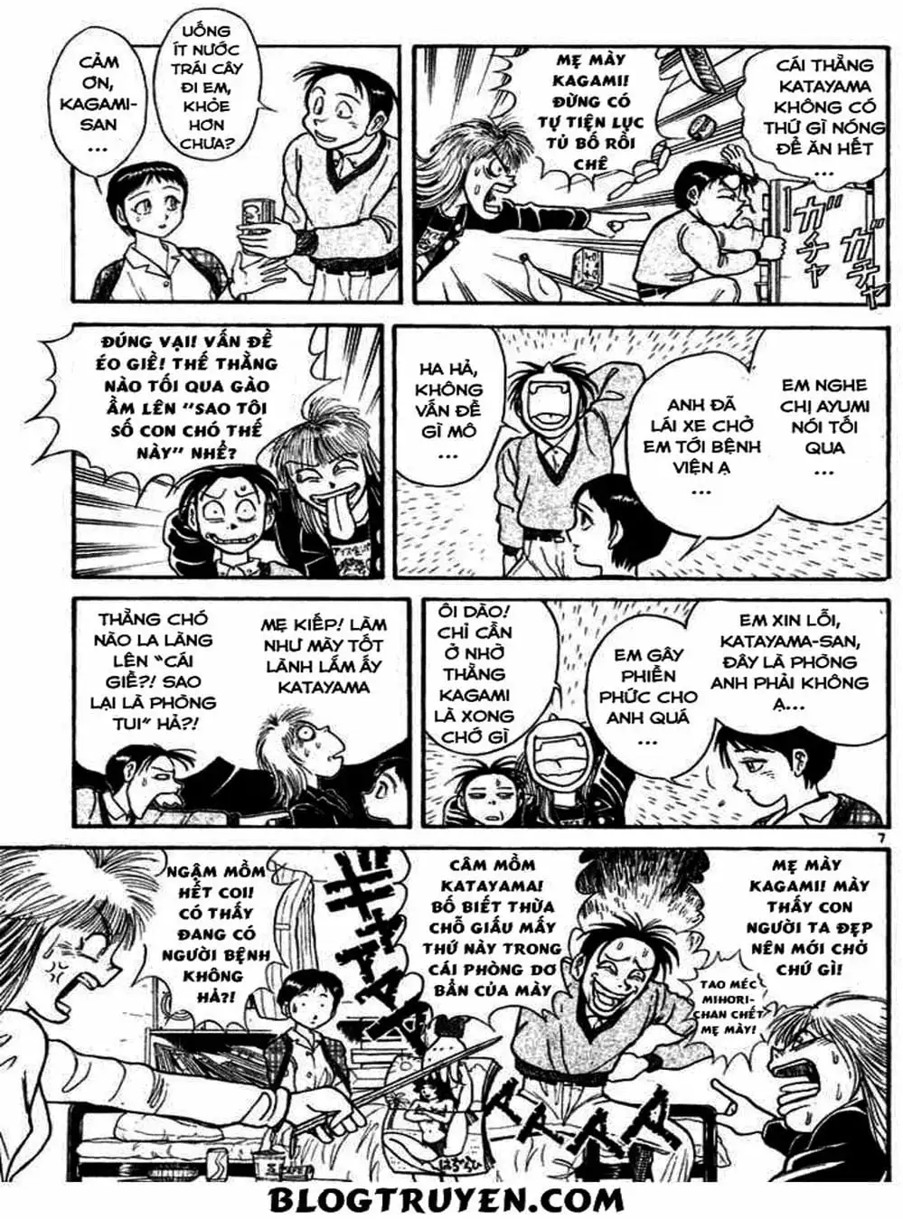 Truyện Tranh Cậu Bé Thần Giáo - Ushio And Tora trang 5