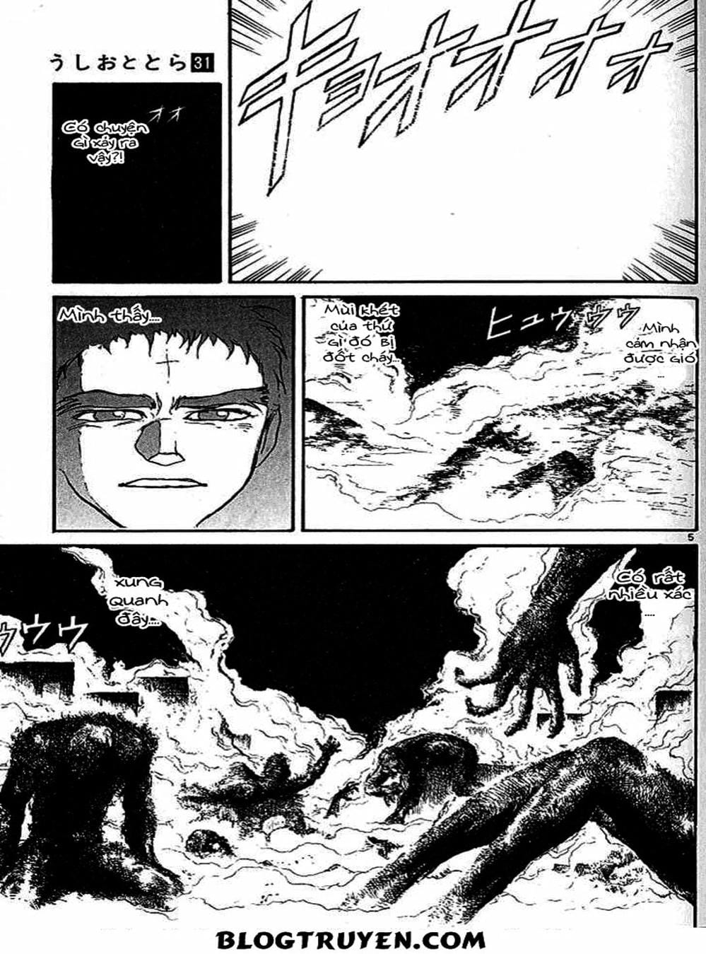 Truyện Tranh Cậu Bé Thần Giáo - Ushio And Tora trang 5