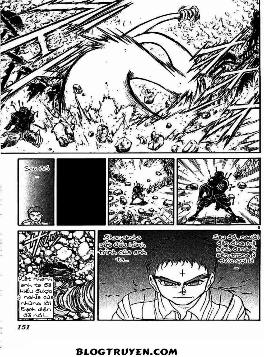 Truyện Tranh Cậu Bé Thần Giáo - Ushio And Tora trang 5