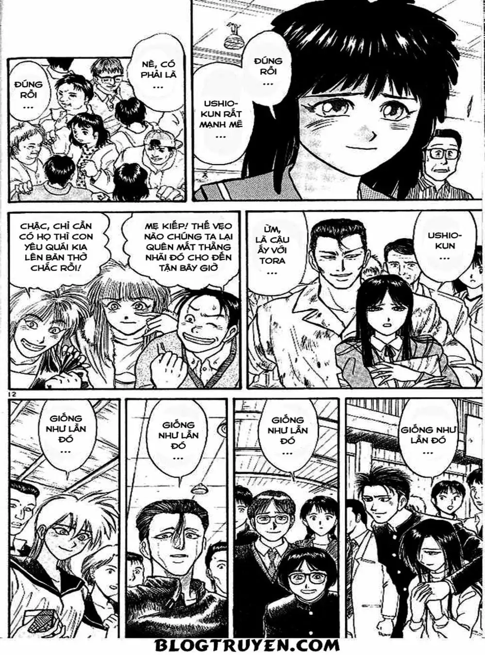 Truyện Tranh Cậu Bé Thần Giáo - Ushio And Tora trang 5