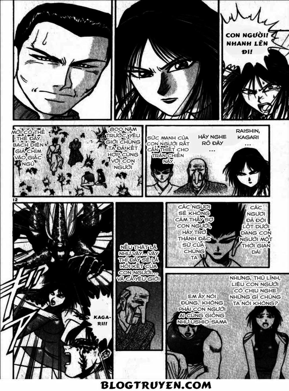 Truyện Tranh Cậu Bé Thần Giáo - Ushio And Tora trang 5