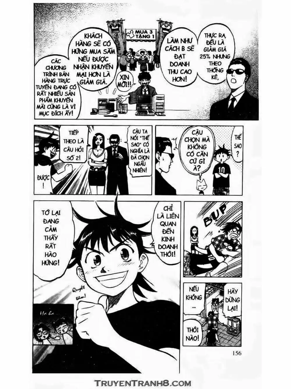 Truyện Tranh Mua May Bán Tài - Uttare Daikichi! trang 3