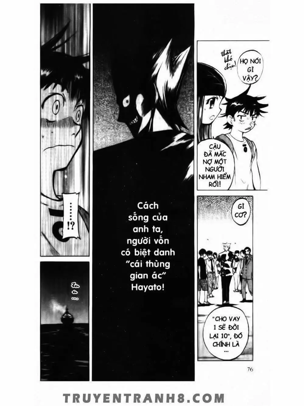 Truyện Tranh Mua May Bán Tài - Uttare Daikichi! trang 3