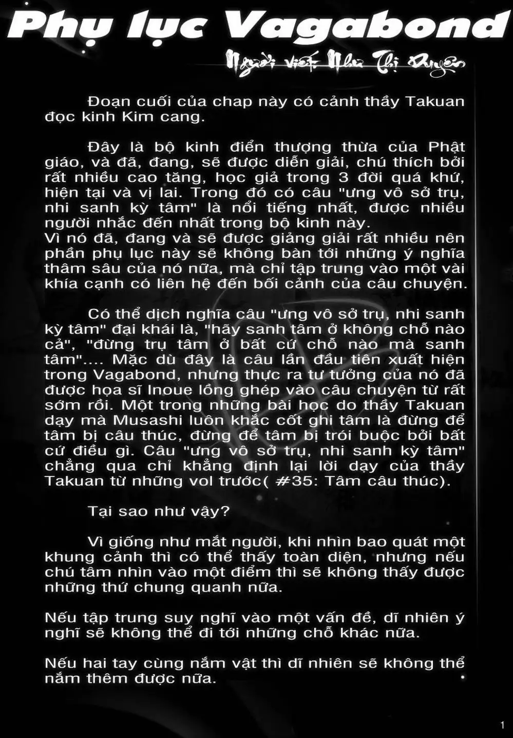 Truyện Tranh Lãng Khách - Vagabond trang 4