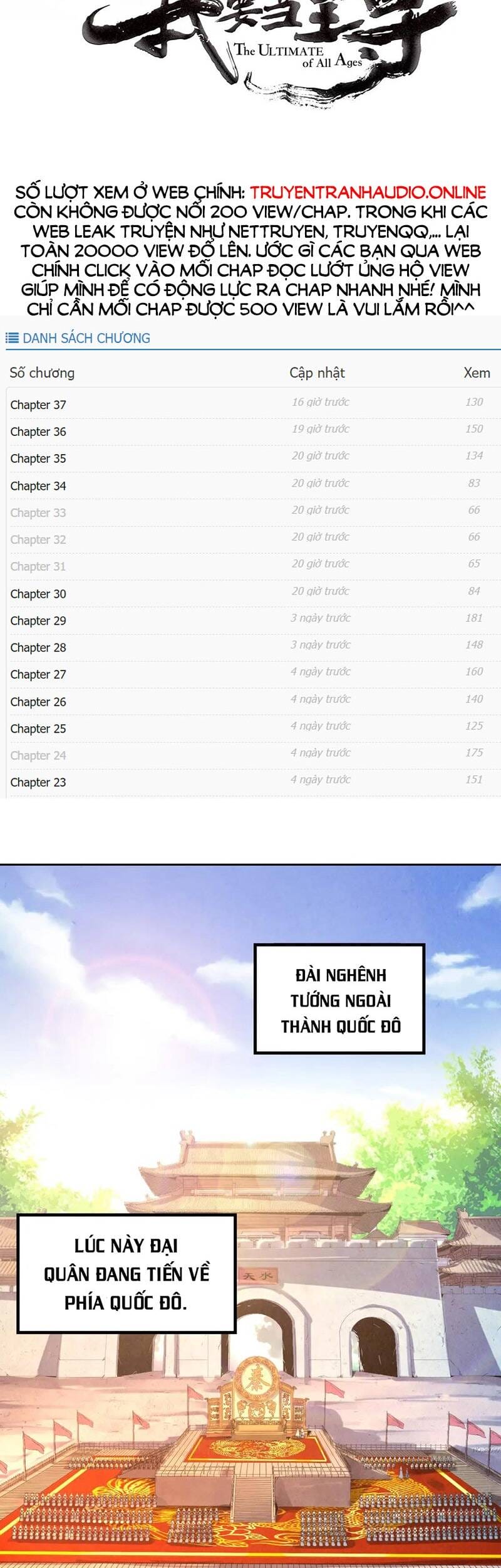 Truyện Tranh Vạn Cổ Chí Tôn trang 5