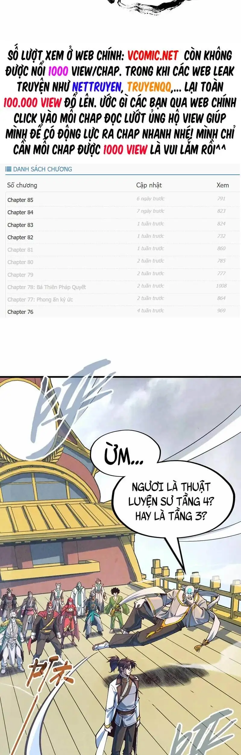 Truyện Tranh Vạn Cổ Chí Tôn trang 5