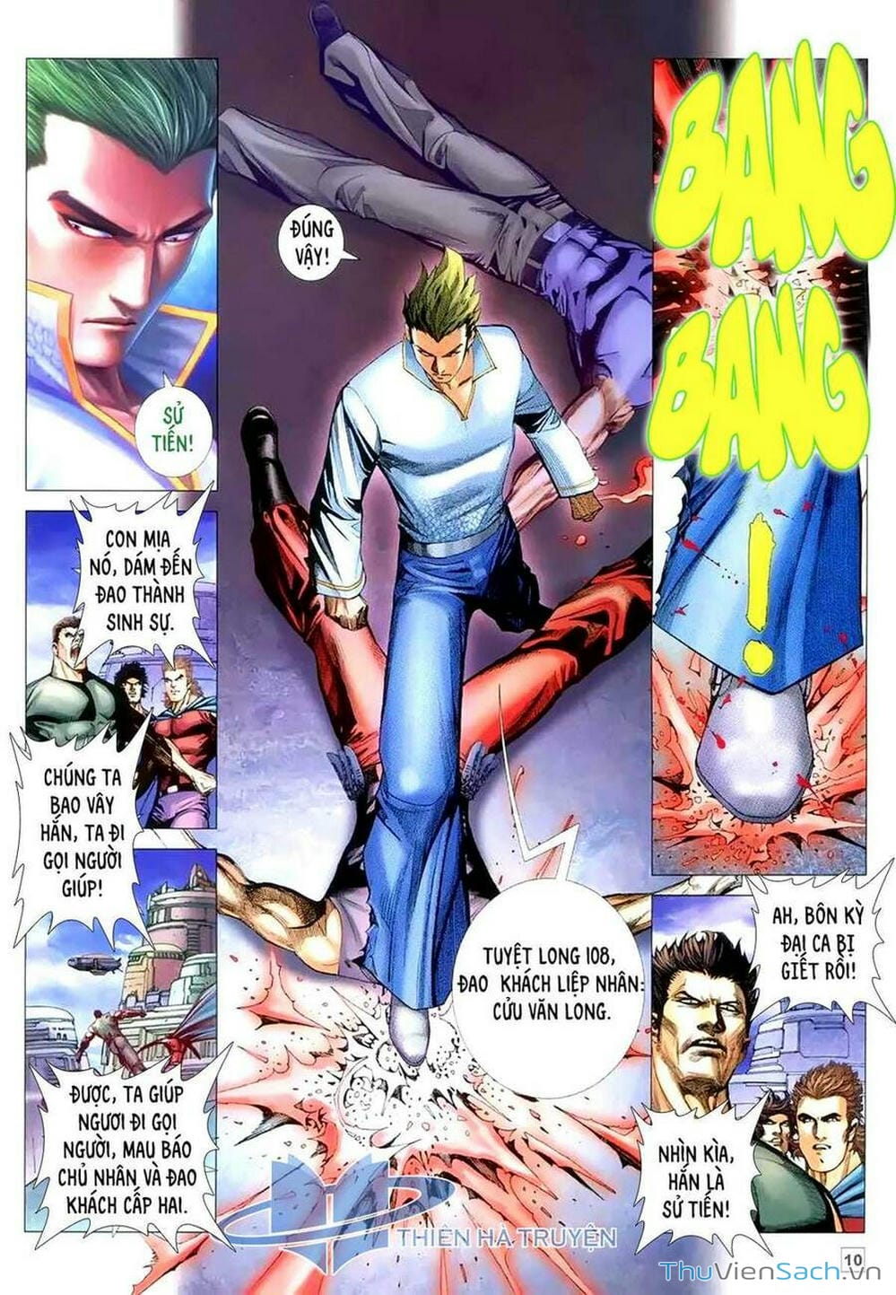 Truyện Tranh Võ Thần 108 trang 2